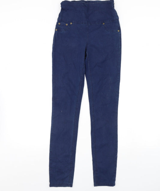 Womens UK Size 6 Avon Regular Fit Skinny Blue Jeans