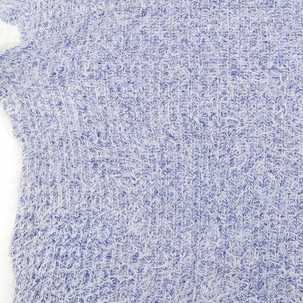 Womens UK Size XL buisdaei Blue Pullover Jumper