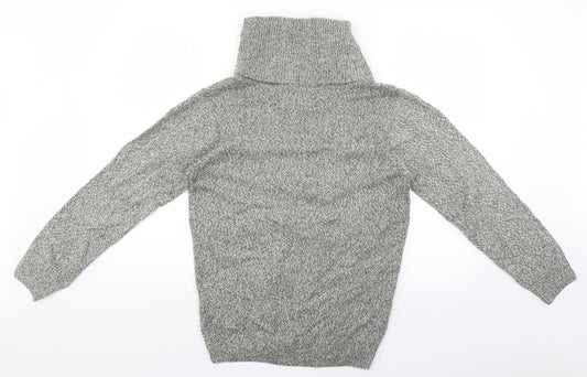 Damart Womens Grey Knit Pullover Jumper Size 10
