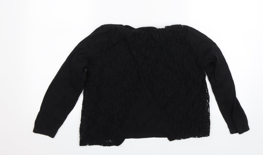 Womens UK Size 10 NEXT Black Basic Blouse