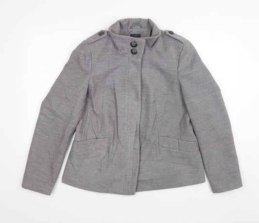 M&S Womens Grey Jacket Size 12