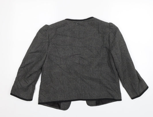 E-vie Womens Grey Jacket Size 12