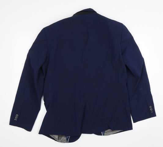 Mens UK Size 42 Taylor & Wright Regular Blue Suit Jacket