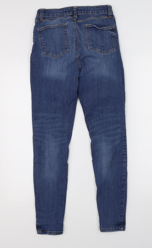 Denim Co Womens Blue Denim Skinny Jeans Size 10 L26 in
