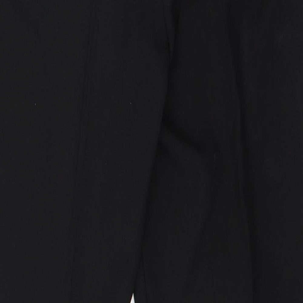 F&F Womens Black Dress Pants Trousers Size 10 L26 in