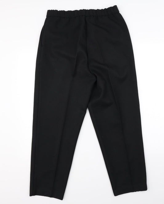 Freemans Womens Black Dress Pants Trousers Size 14 L25 in