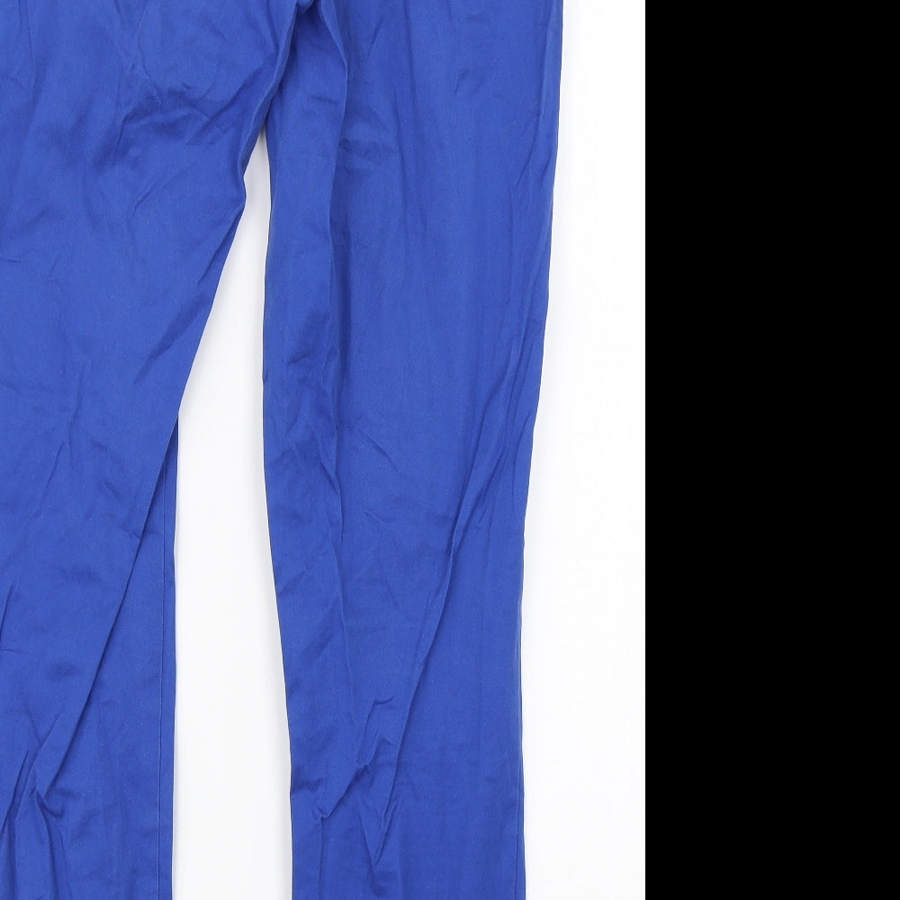 Womens UK Size 8 H&M Regular Fit Straight Blue Jeans