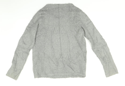 F&F Womens Grey Pullover Jumper Size 10