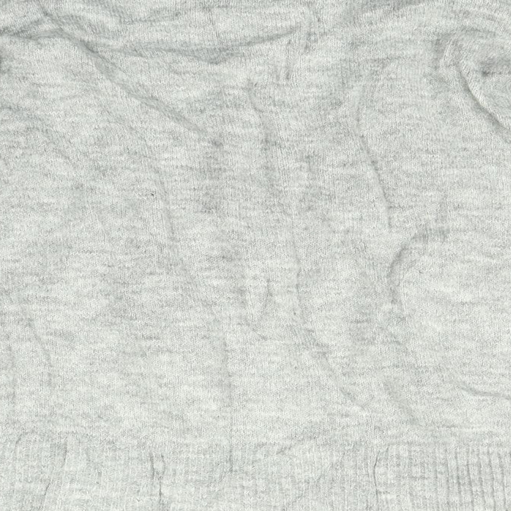 Dorothy Perkins Womens Grey Pullover Jumper Size 10