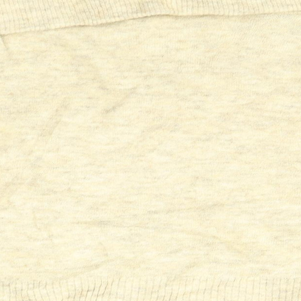 Womens UK Size XS H&M Beige Pullover Jumper