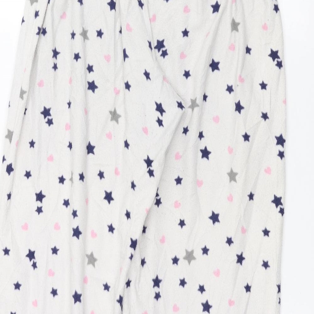 Womens UK Size 8 Matalan Regular Fit White Trousers
