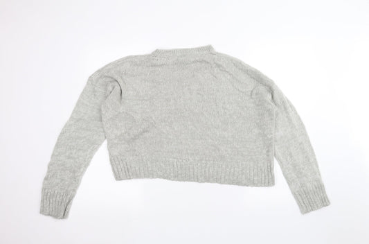 Womens UK Size L NEXT Grey Pullover Jumper