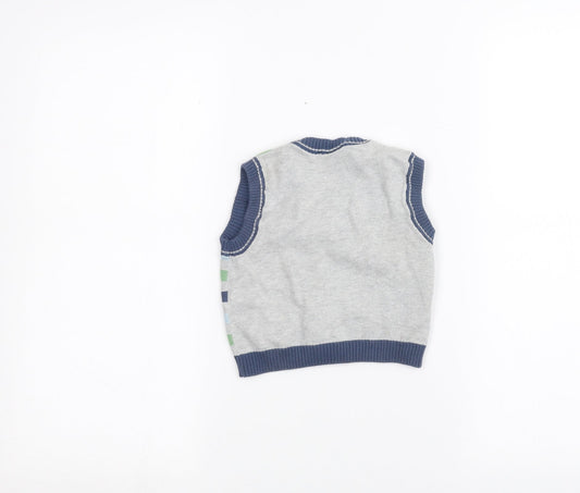 Cherokee Baby Grey Jacket Coatigan Size 9-12 Months