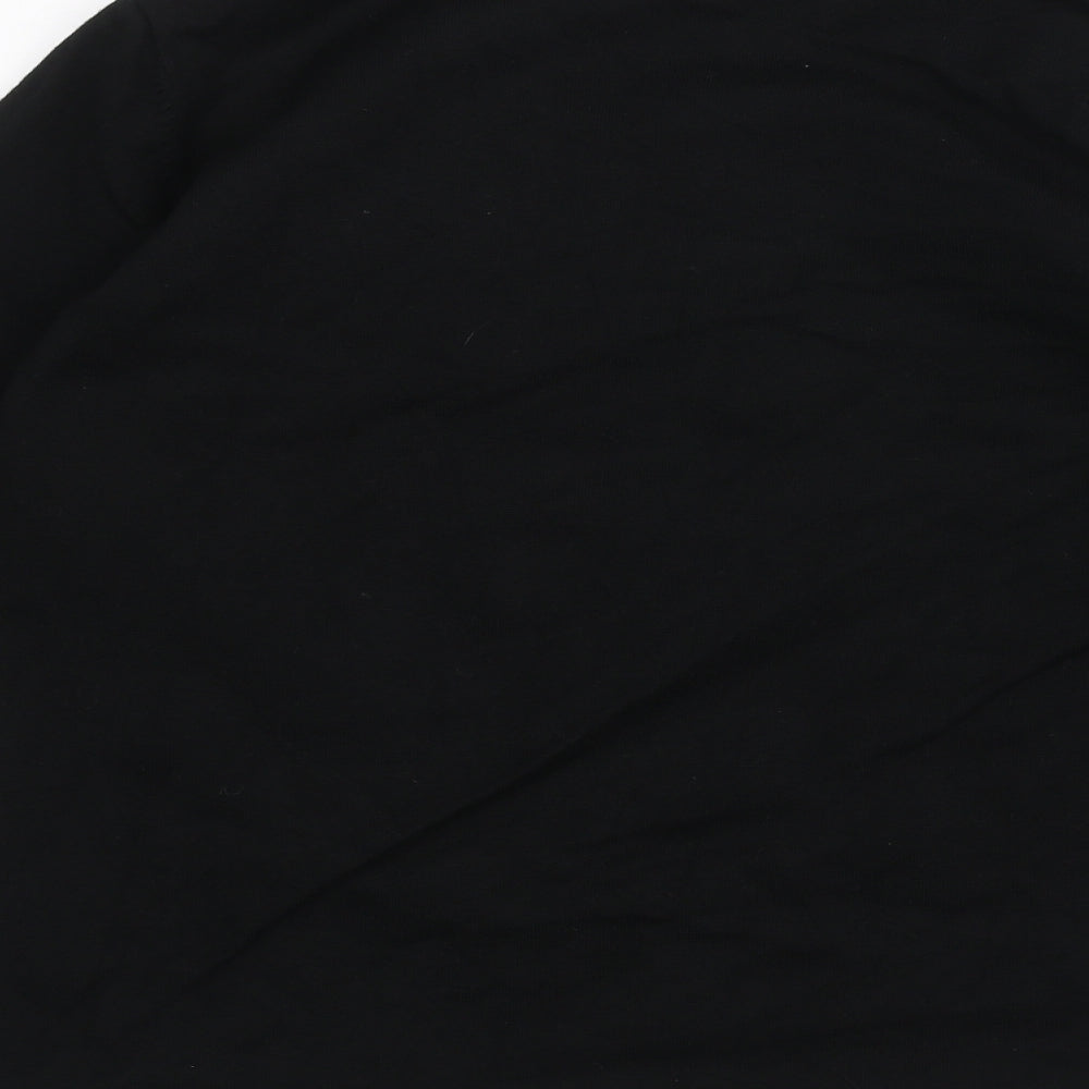 Womens UK Size L Preworn Black Pullover Jumper