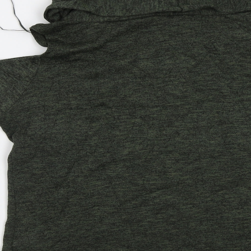 Womens UK Size 12 Peacocs Green Pullover Jumper