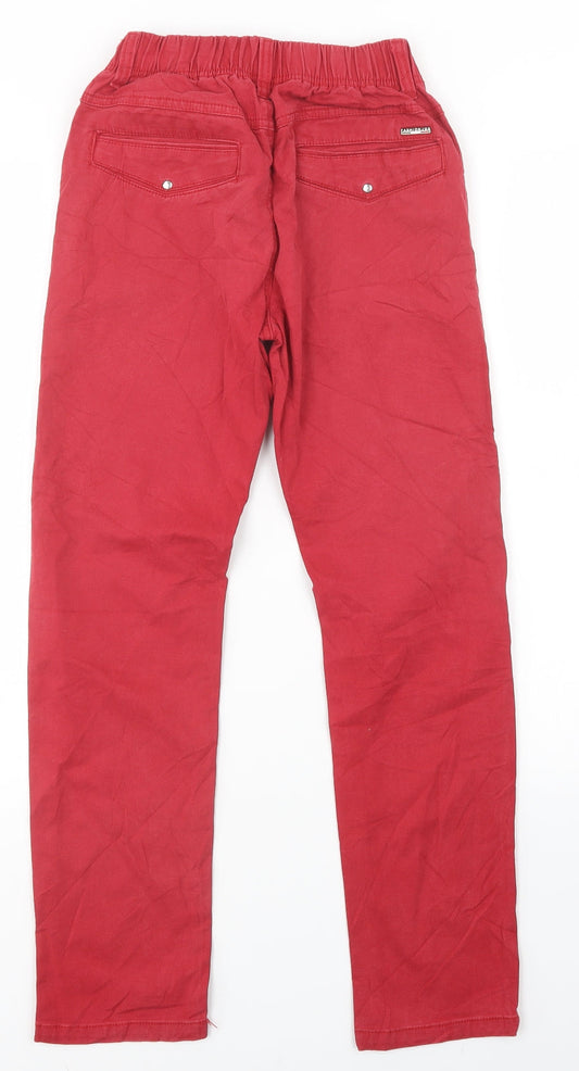 yilihao Girls Red Skinny Jeans Size 12 Years