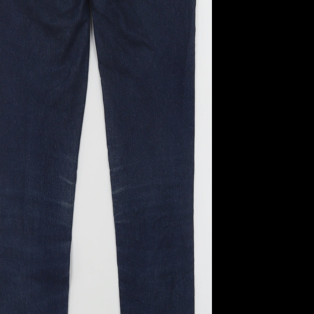 Womens UK Size M Terranova Regular Fit Skinny Blue Jeans