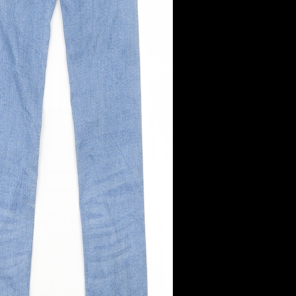 Womens UK Size 26 in FB Sister Regular Fit Skinny Blue Jeans