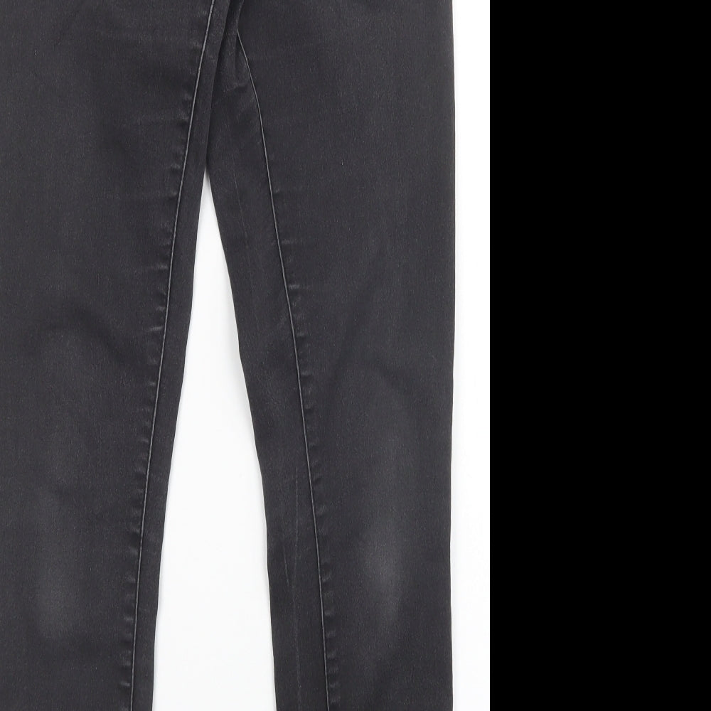 denim co Womens Black Skinny Jeans Size 14 L27 in