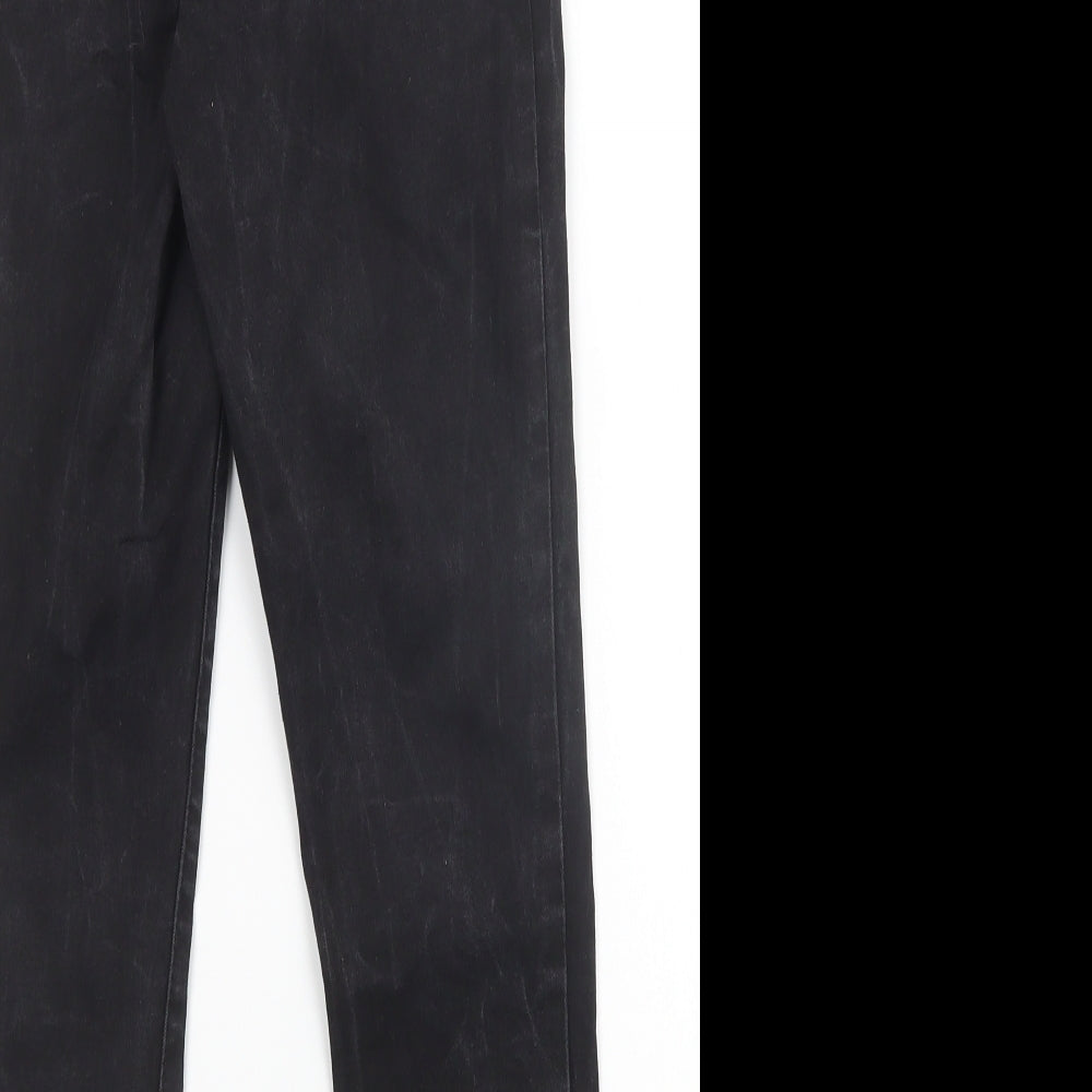 denim co Womens Black Skinny Jeans Size 10 L24 in