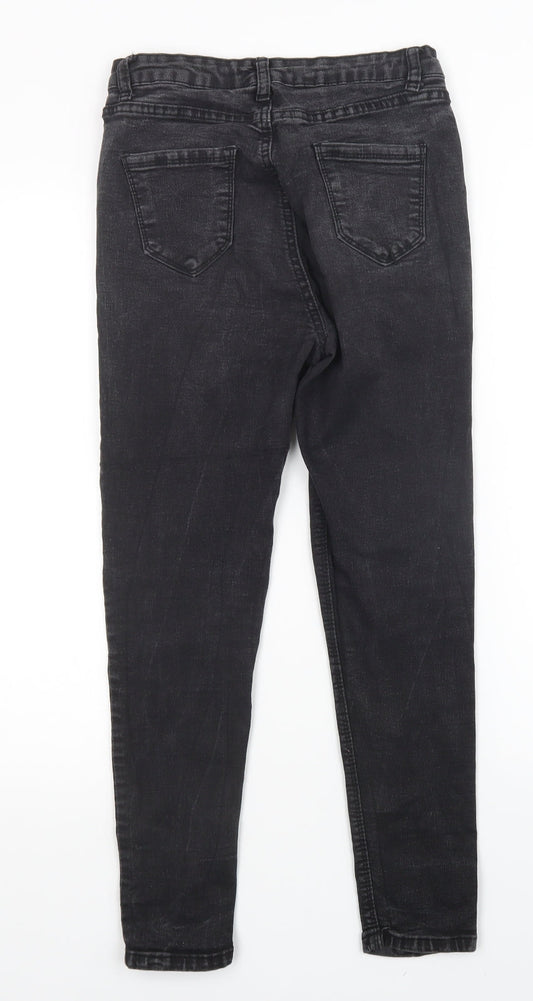 SheIn Womens Black Skinny Jeans Size M L24 in