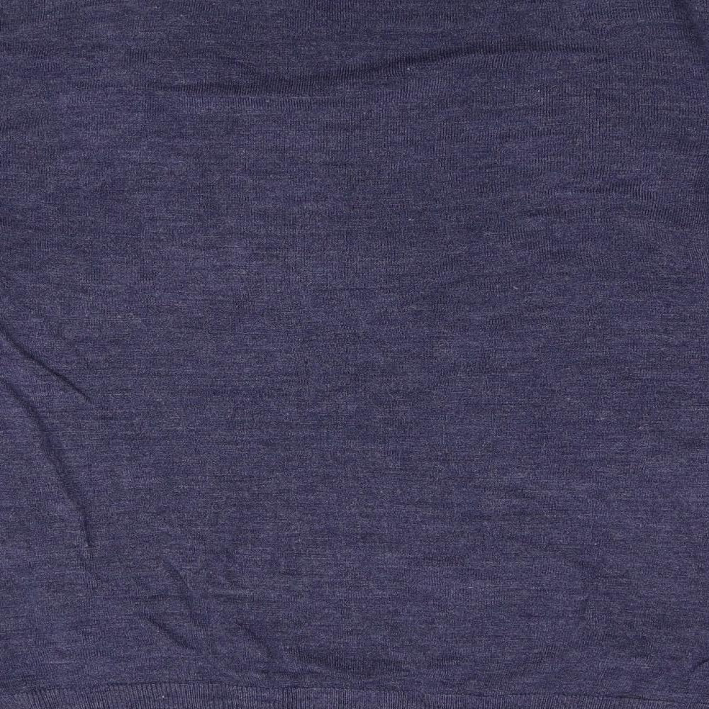 Maine Mens Blue Knit Pullover Jumper Size M