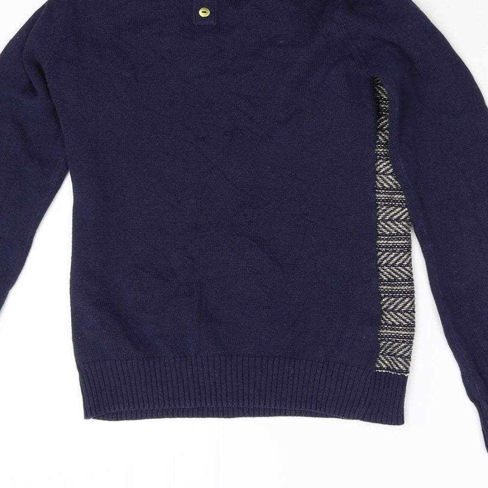Womens UK Size 6 NEXT Blue Pullover Jumper