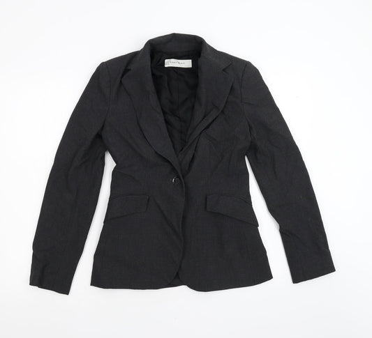 Womens UK Size 8 Zara Regular Grey Blazer