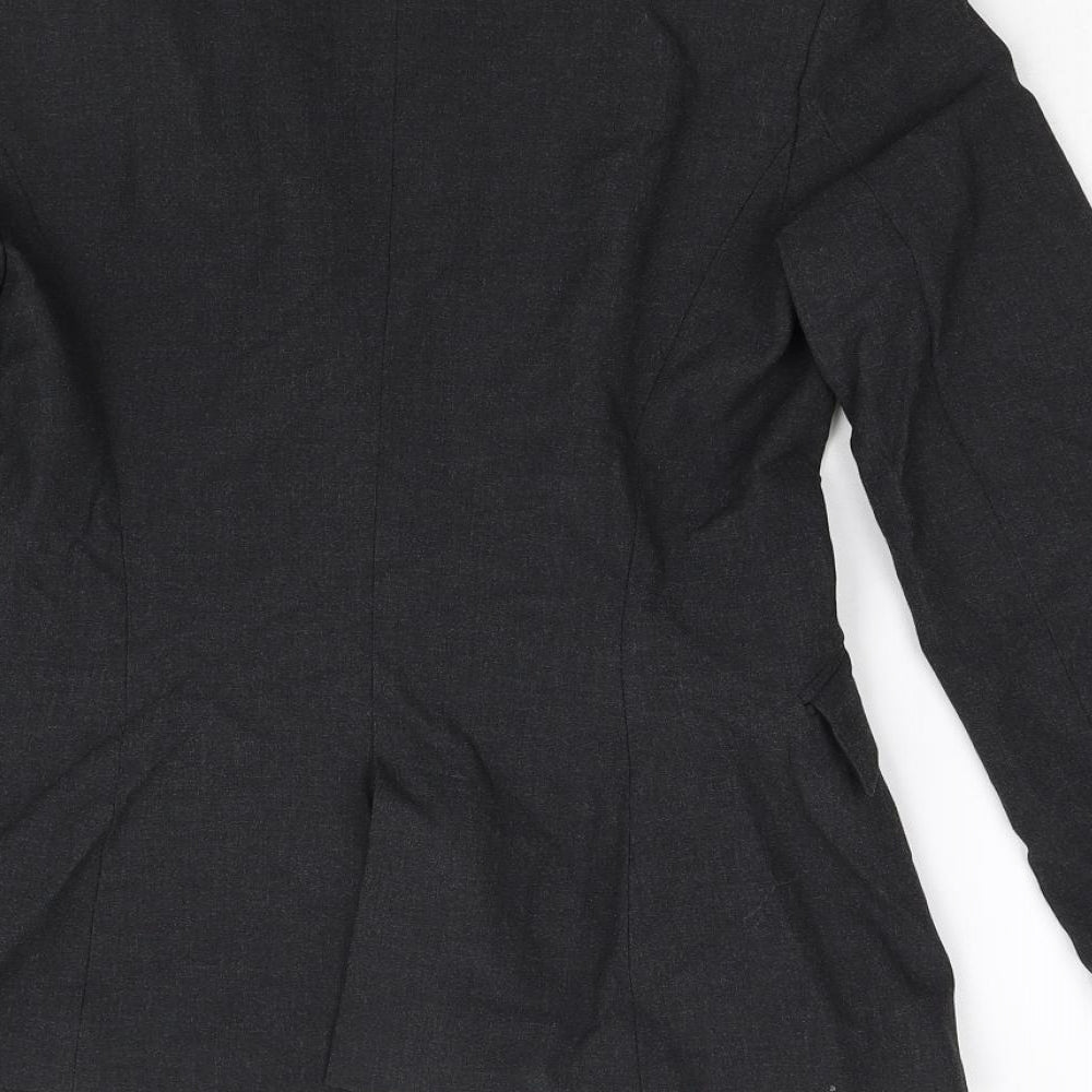 Zara Womens Grey Jacket Blazer Size 8
