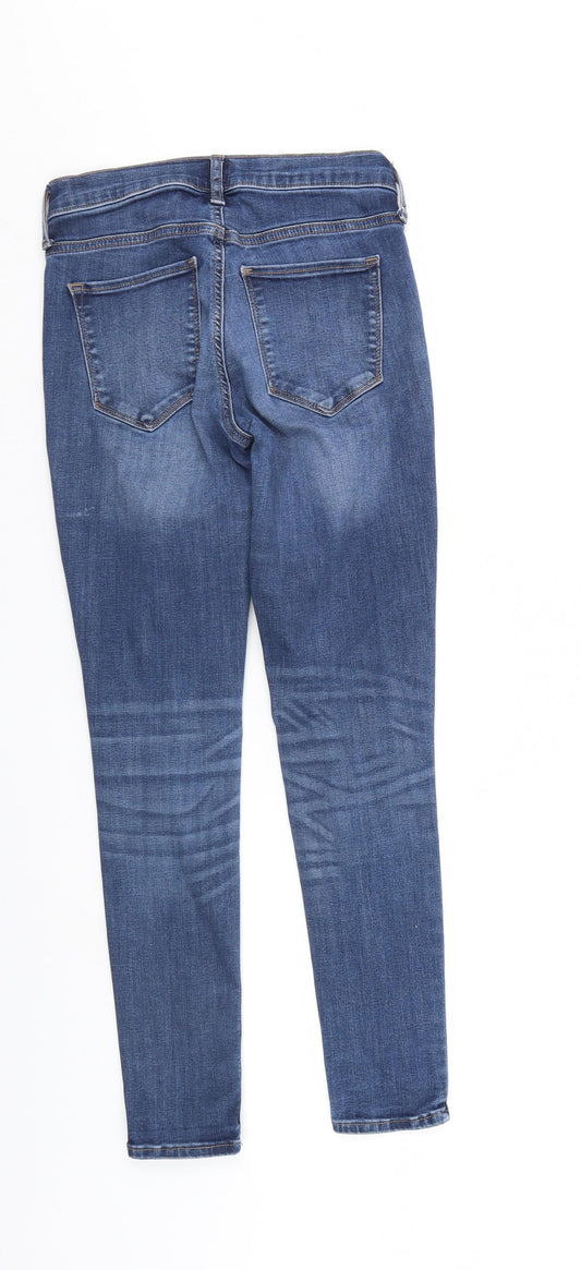 Gap Womens Blue Denim Skinny Jeans Size 26 in L27 in
