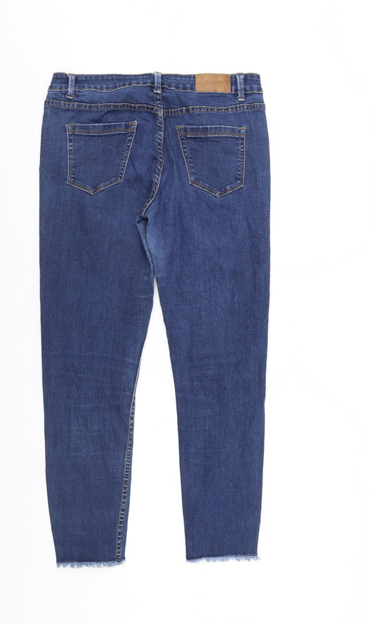 Diverse Womens Blue Denim Straight Jeans Size 12 L27 in