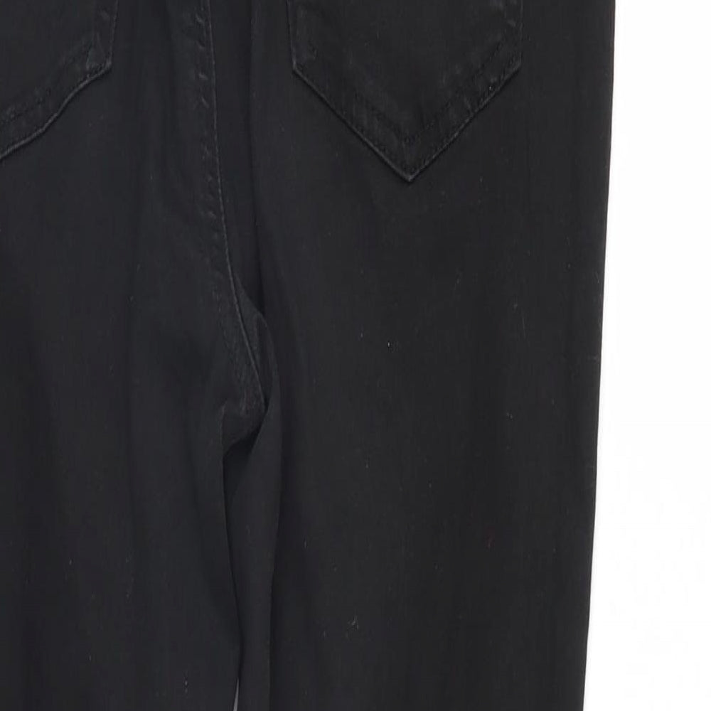 New Look Womens Black Denim Skinny Jeans Size 12 L24 in