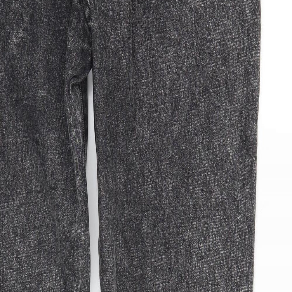 SheIn Womens Grey Denim Straight Jeans Size 8 L29 in - FADED LOOK