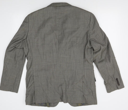 Mens UK Size Taylor & Wright Regular Grey Suit Jacket