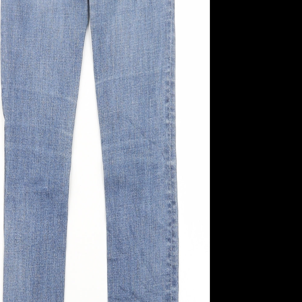 Hollister Womens Blue Denim Straight Jeans Size 27 in L29 in