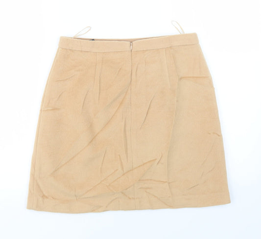 Marks and Spencer Womens Beige Straight & Pencil Skirt Size 10