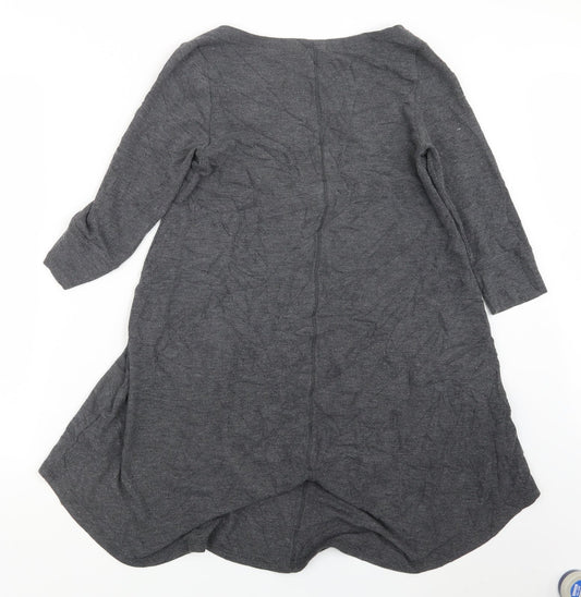 Ecote Womens Grey Pullover Jumper Size S