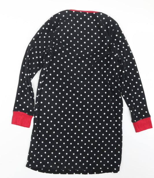 Charter Club Womens Black Polka Dot Top One Piece Size S
