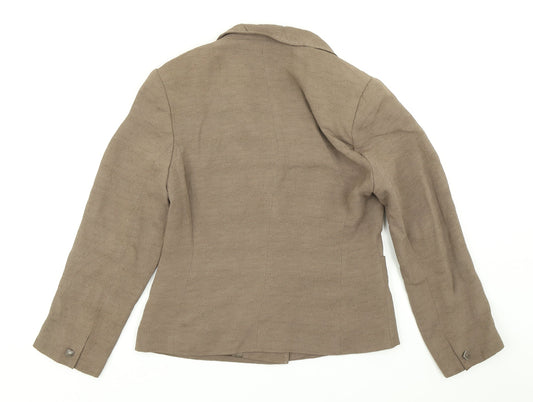 Minuet Womens Brown   Jacket Blazer Size 8