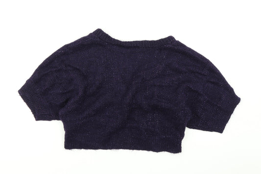 Womens UK Size L H&M Purple Cardigan Jumper