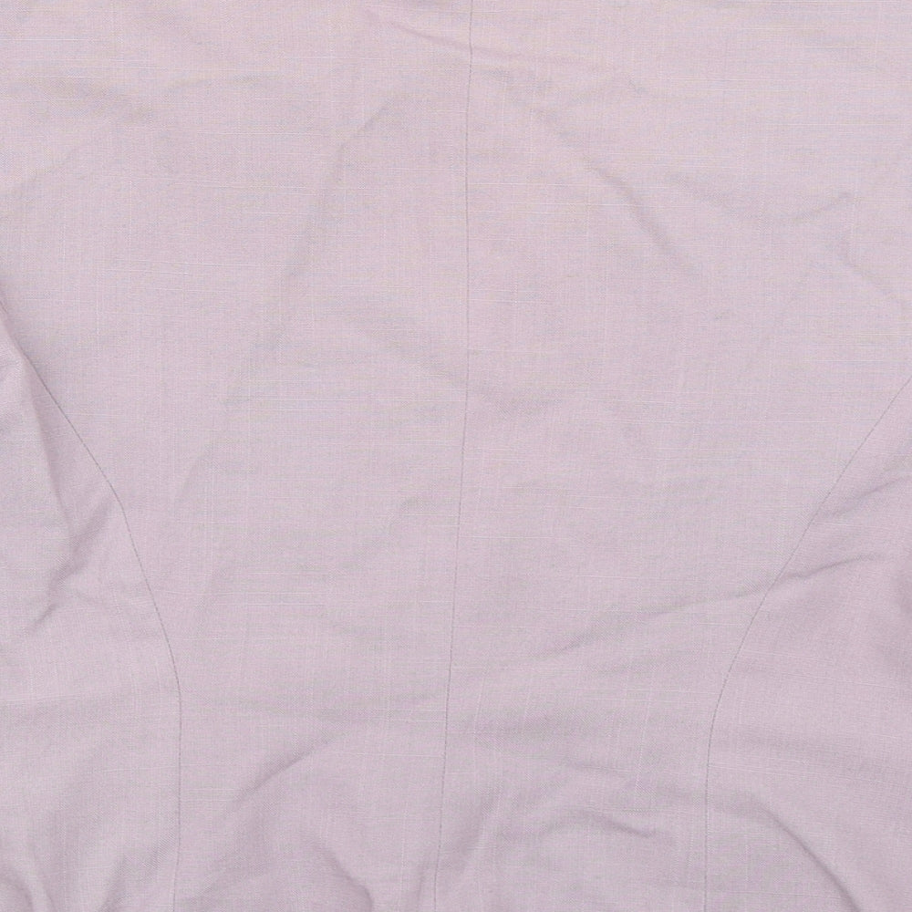 Classics Womens Purple   Jacket Blazer Size 14