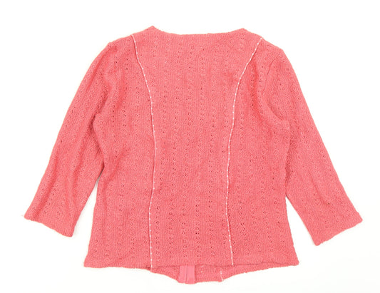 Per Una Womens Pink Jacket Size S