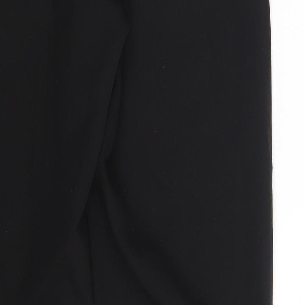 New Look Womens Black Chino Trousers Size 8 L30 in