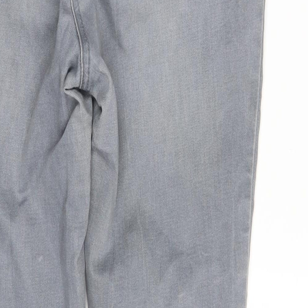 TU Womens Grey  Denim Skinny Jeans Size 12 L26 in