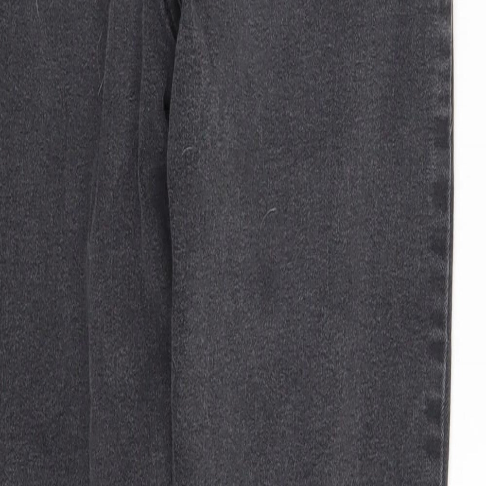Denim Co. Womens Grey Denim Skinny Jeans Size 10 L27 in