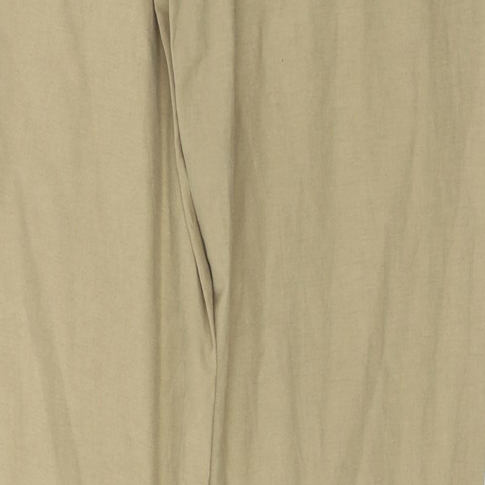 Womens UK Size 8 Dorothy Perkins Regular Fit Brown Trousers