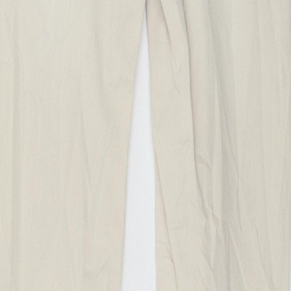 Womens UK Size 8 Monday Regular Fit Skinny Ivory Jeans