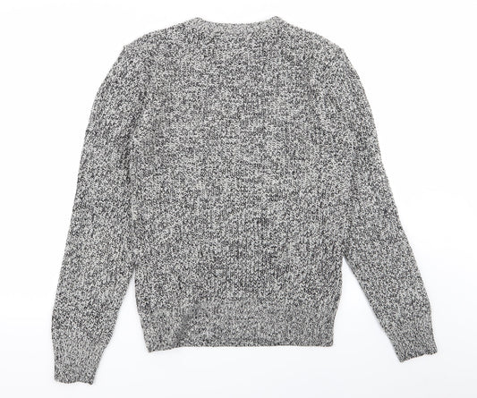 Mens UK Size S Cedar Wood State Grey Pullover Jumper