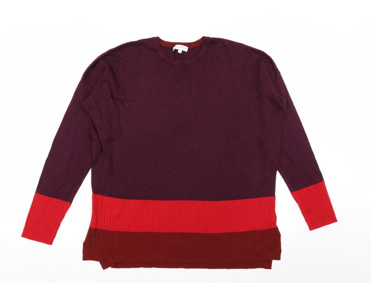 Womens UK Size 12 Warehouse Multicoloured Pullover Jumper