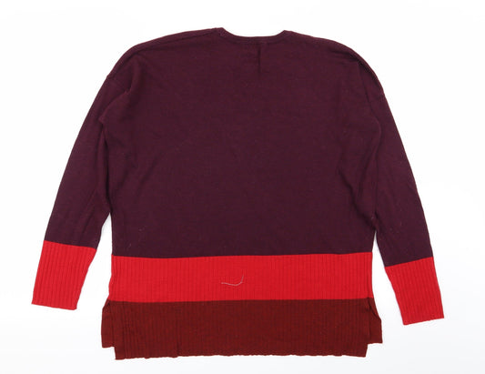 Womens UK Size 12 Warehouse Multicoloured Pullover Jumper